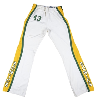 1979-83 Jack Sikma Game-Used Seattle SuperSonics Warm Up Pants (MEARS)